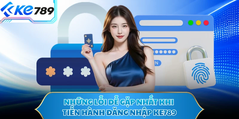 Những lỗi dễ gặp nhất khi tiến hành đăng nhập KE789